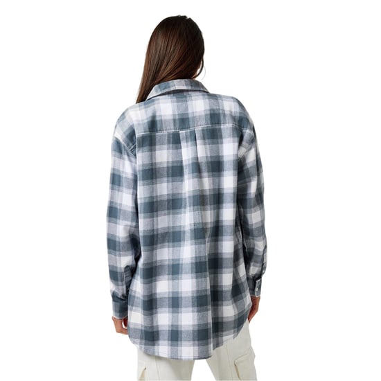Jack Wills Dames/Dames Flanellen Overhemd (Storm) - Image 3