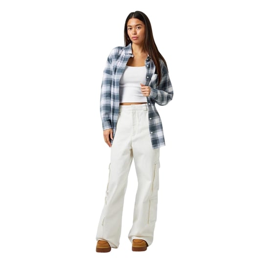 Jack Wills Dames/Dames Flanellen Overhemd (Storm) - Image 4