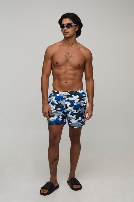 Camo Mid Length Swim Short - Image 4