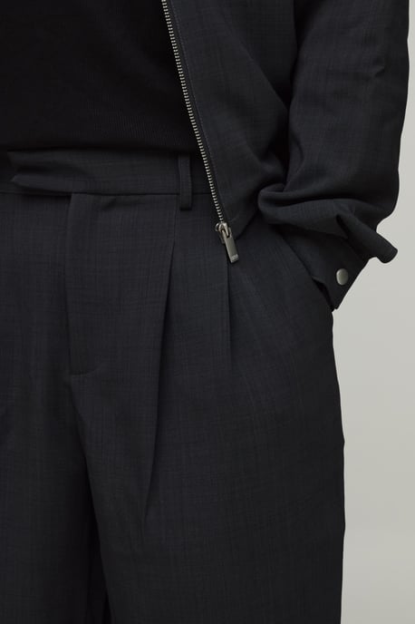 Double Pleat Relaxed Fit Co-Ord Tailored Trousers - Image 3