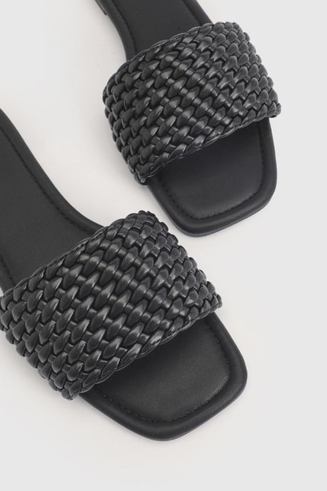 Padded Weave Strap Sliders - Image 5
