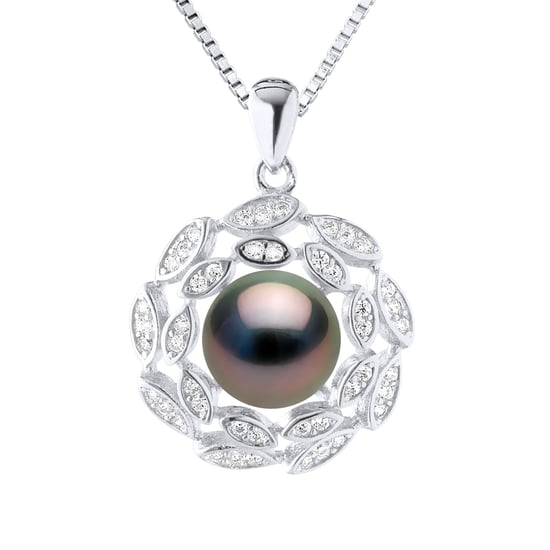 Necklace Jewelry - Real Cultured Tahiti Pearl Round 8-9 mm - Image 1
