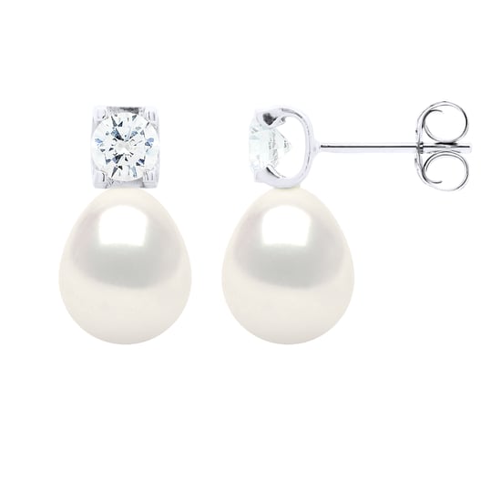 Örhängen Solitaire Cubic Zirconia Diameter 4,50 mm - Image 1