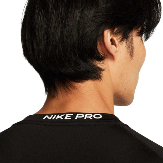 Nike Mens Pro Core Long-Sleeved T-Shirt (Black) - Image 4
