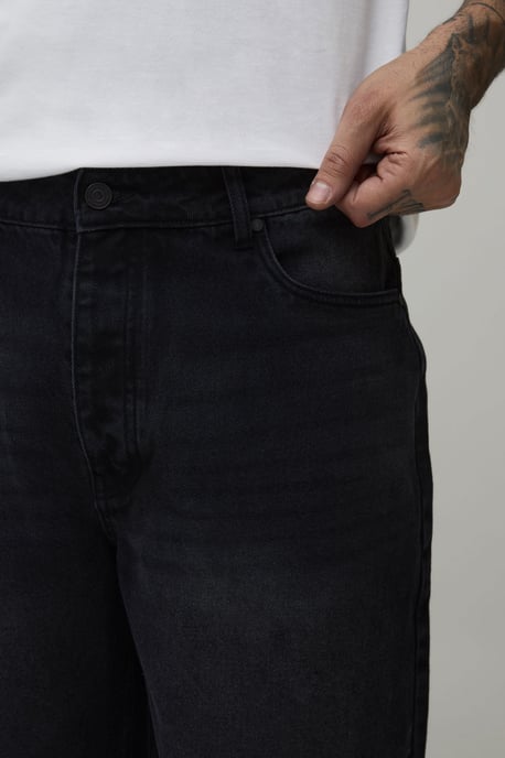 Tall Essential Longline Denim Jorts - Image 3