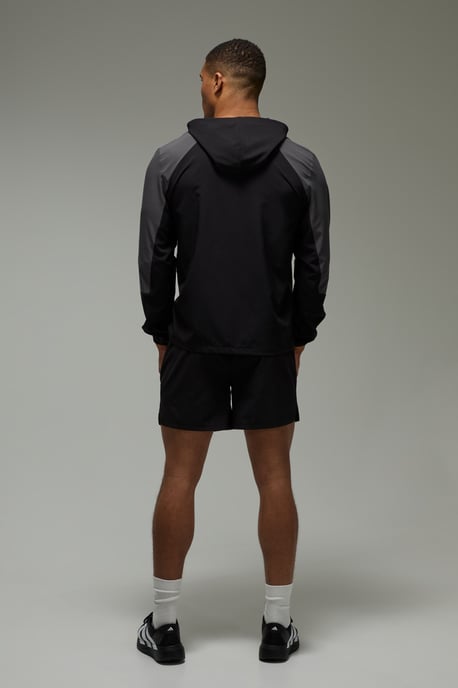 Man Active Colour Block Contrast Trim Windbreaker - Image 2