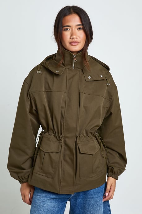 Hooded Pocket Detail Mac - Image 1