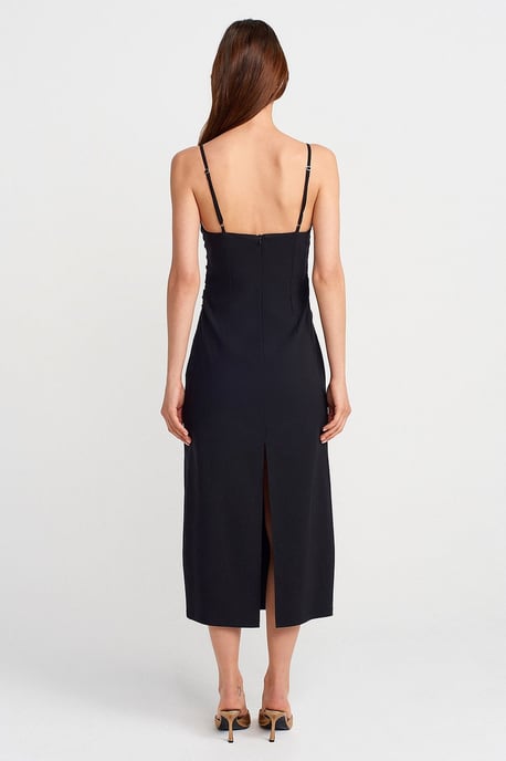 Sleeveless Bodycon Midi Dress - Image 2