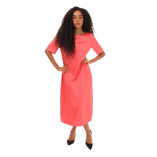Boss Dibeca midi-jurk voor dames (Roze) - Image 2