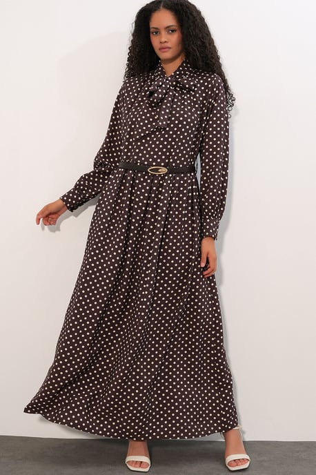 Polkadot Maxi Shirtjurk - Image 1