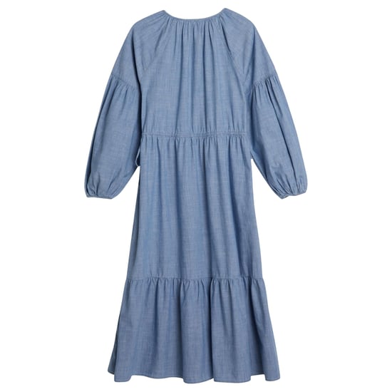 Levis Maxijurk voor dames met ronde hals en 3/4-mouwen van Jolene (Lichtblauw) - Image 3