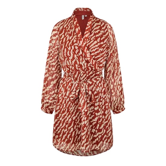 Vero Moda Womens/Ladies Rie V Neck Wrap Dress (Fired Brick) - Image 2