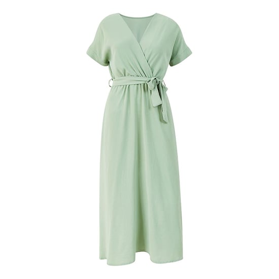 Mela London Womens/Ladies Wrap Dress (Green) - Image 1