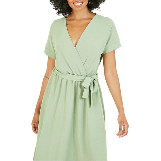 Mela London Womens/Ladies Wrap Dress (Green) - Image 3