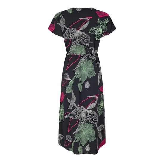 Vero Moda Jane-wikkeljurk voor dames (Zwart) - Image 3