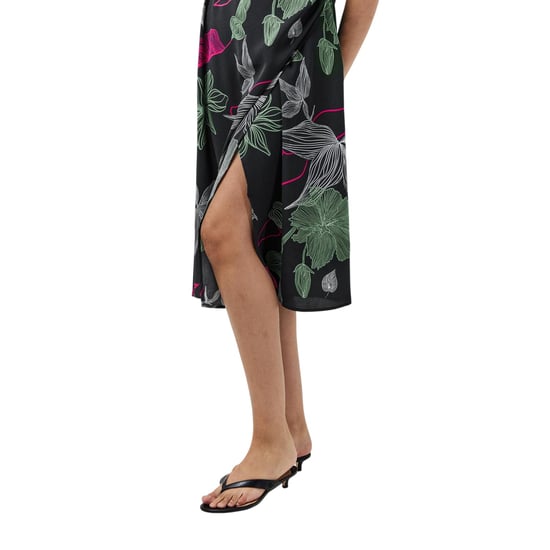 Vero Moda Jane-wikkeljurk voor dames (Zwart) - Image 5