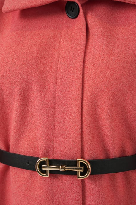 Gestrikte Tweed Cape Jacket - Image 5