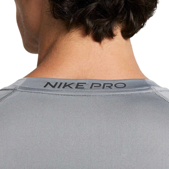 Nike Heren Pro Core Langsleeve T-Shirt (Grijs) - Image 4