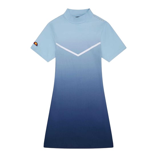 Ellesse Dam/Lady Rosalo Ombre T-Shirt Klänning (Ljusblå) - Image 2