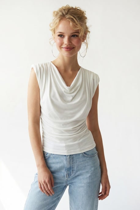 Mouwloze Coltrui Blouse - Image 3