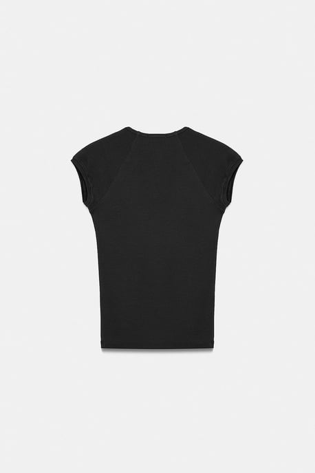 Slim Fit Crop Jersey Top - Image 6