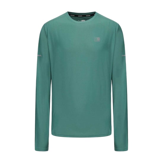 Karrimor Heren-T-shirt met lange mouwen en reflecterende details (Sparrengroen) - Image 1