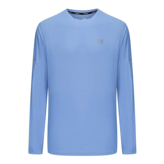 Karrimor Heren-T-shirt met lange mouwen en reflecterende details (Gedurfd blauw) - Image 1