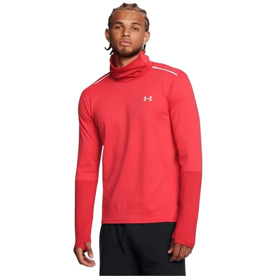Under Armour Vanish T-shirt met trechterhals voor heren (Rood) - Image 3