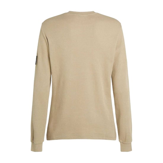 Calvin Klein Heren Wafel Top met lange mouwen (Khaki) - Image 2