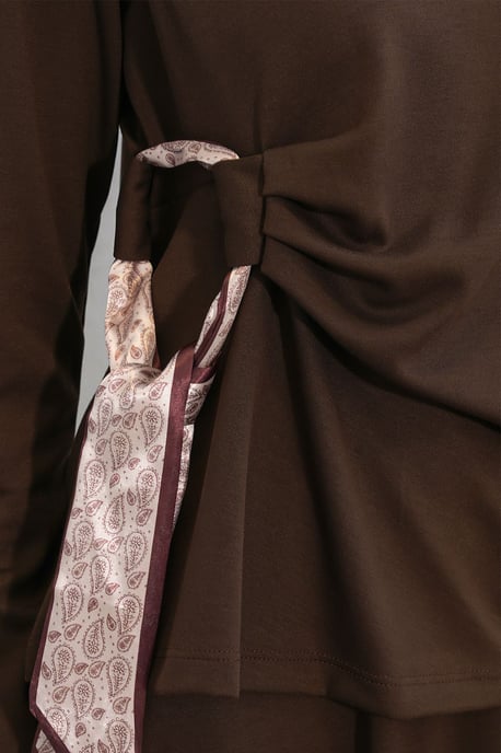 Långärmad Blus och Vida Byxor Coord - Image 6