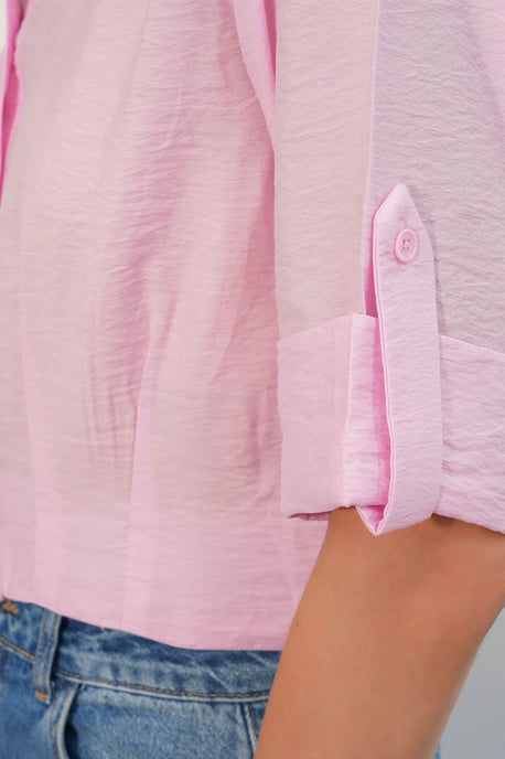 Oversized Crop Shirt - Image 5