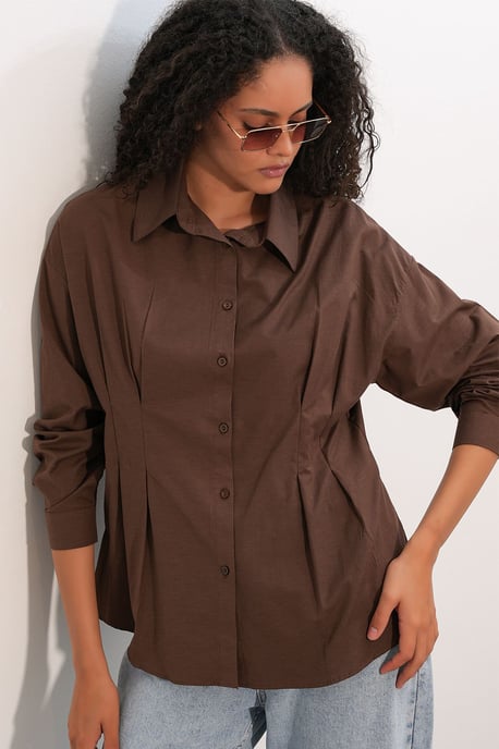 Fitted Poplin Overhemd Met Knoopsluiting - Image 4