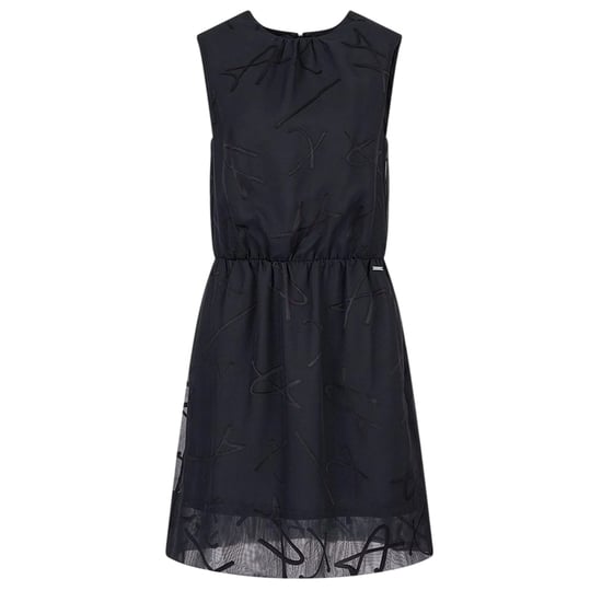 Armani Exchange Dames/Dames Mouwloze Mini Jurk (Marine) - Image 2