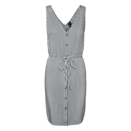 Vero Moda Dames/Dames Gestreepte A-lijn Mini Jurk (Sneeuwwitje) - Image 2