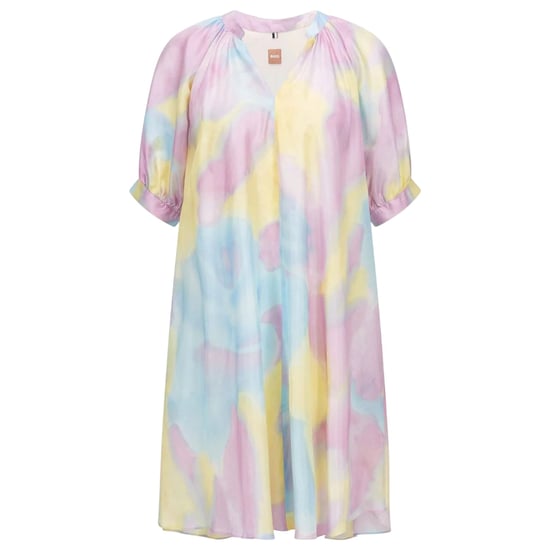 Boss Zijden mini-jurk voor dames (Meerkleurige afdrukken) - Image 2