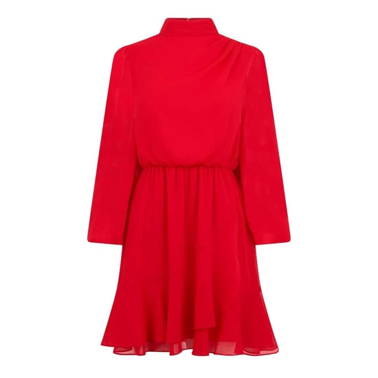 Ted Baker Dames/Dames Geweven A-lijn Mini Jurk (Rood) - Image 1