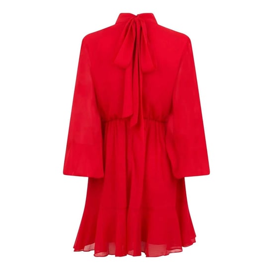 Ted Baker Dames/Dames Geweven A-lijn Mini Jurk (Rood) - Image 2