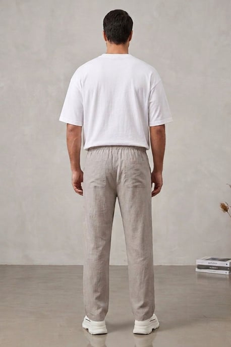 Men's Straight-leg Woven Trousers - Image 2