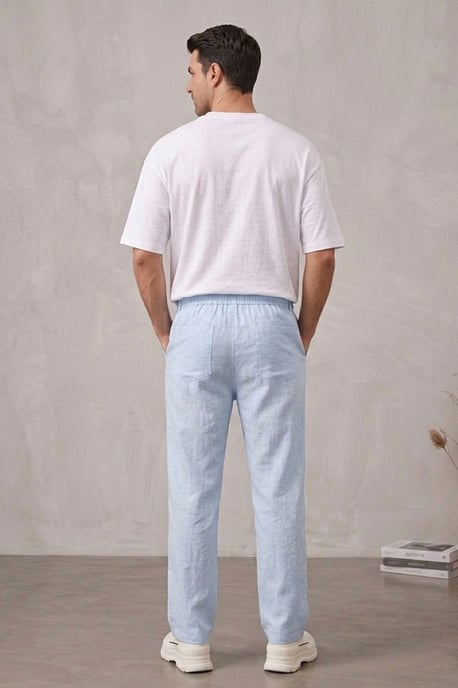 Men's Straight-leg Woven Trousers - Image 3