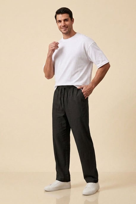 Men's Straight-leg Woven Trousers - Image 1