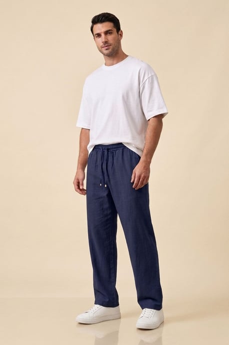 Men's Straight-leg Woven Trousers - Image 1