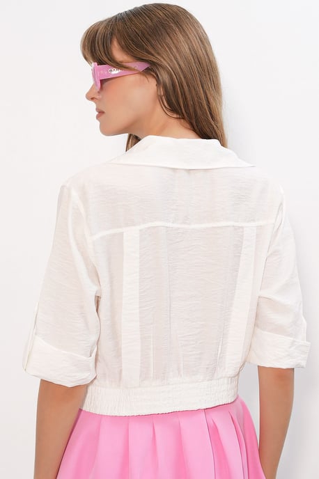Overgrote Cropped Shirt - Image 6
