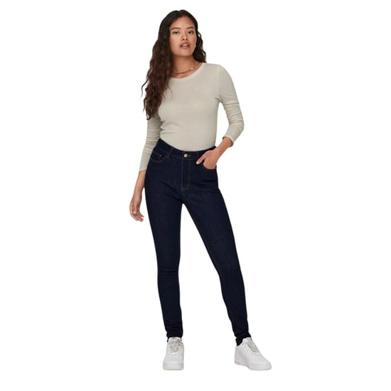 Only Womens/Ladies Plain T-Shirt (Whitecap Grey) - Image 1
