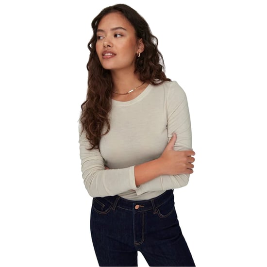 Only Womens/Ladies Plain T-Shirt (Whitecap Grey) - Image 4