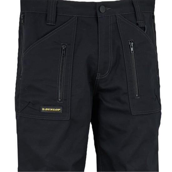 Dunlop Herenwerkbroek (Zwart) - Image 4