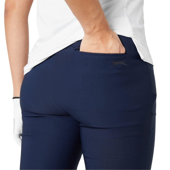 Slazenger Golfbroek met rechte pijpen voor dames (Marine) - Image 4