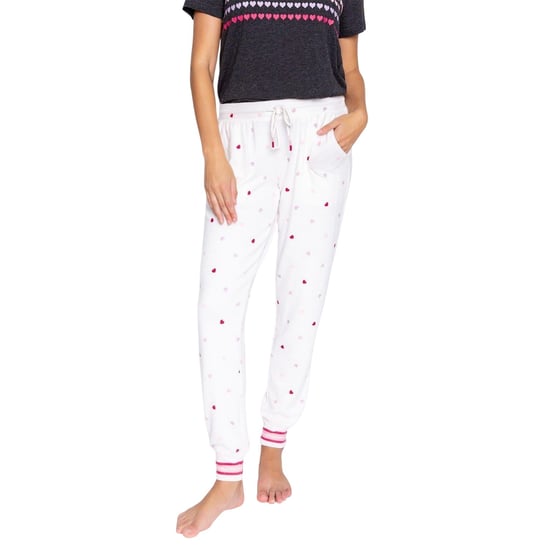 PJ Salvage Dam/Lady Heart Comfort Pyjamas Bottoms (Off White) - Image 1