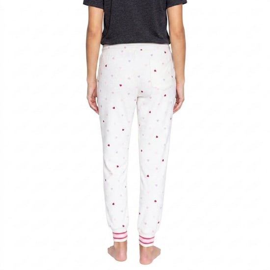 PJ Salvage Dam/Lady Heart Comfort Pyjamas Bottoms (Off White) - Image 2