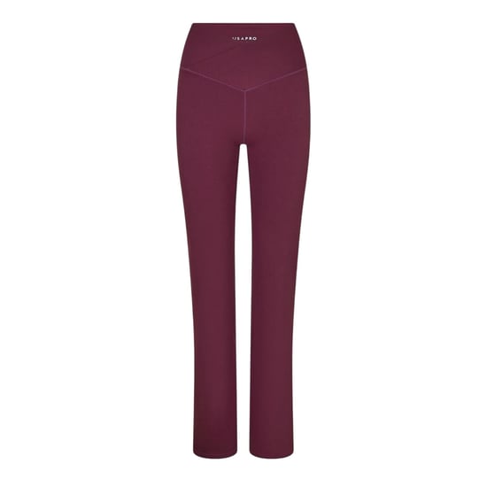 USA Pro Dames/Dames Uitlopende Legging (Donkere kers) - Image 1