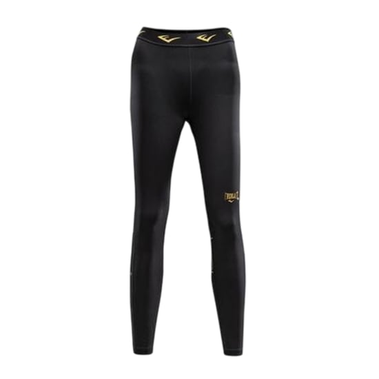 Everlast Dames/Dames Leonard Legging (Zwart/Goud) - Image 1